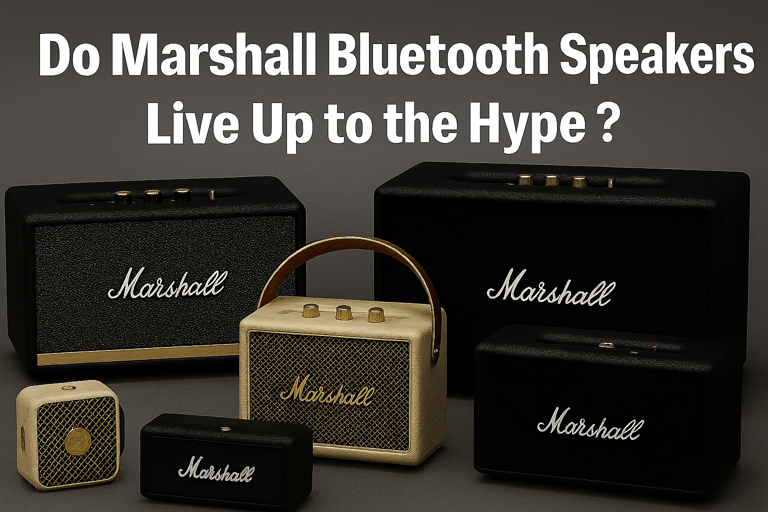Marshall Bluetooth Speaker 30+時間再生 Marshall Bluetooth Speakers Full Line Review: Are They Worth It?