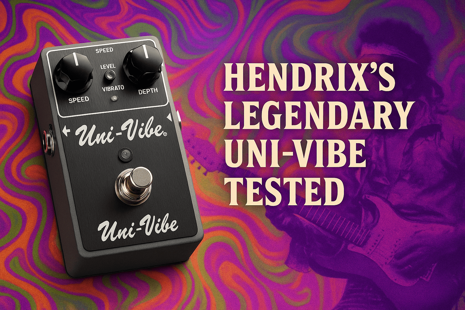 I Tried Jimi Hendrix's Uni-Vibe — and Summoned Woodstock