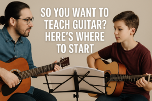 how to teach guitar