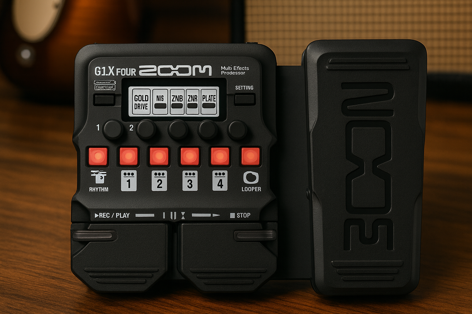 Zoom G1X Four Review: Affordable Multi-Effects Pedal That Delivers